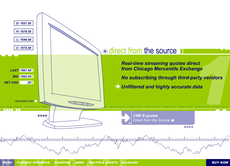 CME E-Quotes Motion Graphics